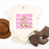 Coquette Oklahoma Cowgirl Boots Garment Dyed Tee