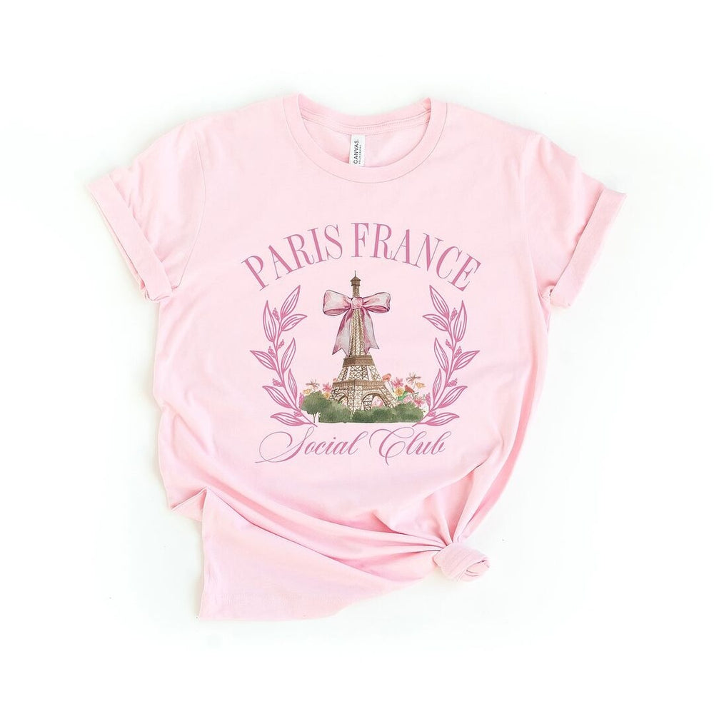 Coquette Paris Social Club Short Sleeve Crewnneck Tee