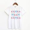 Coquette Patriotic Chart Garment Dyed Tee