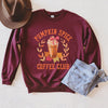 Coquette Pumpkin Spice Coffee Sweatshirt