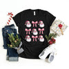 Coquette Santa Chart Short Sleeve Crewnneck Tee