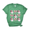 Coquette Santa Chart Short Sleeve Crewnneck Tee