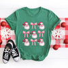 Coquette Santa Chart Short Sleeve Crewnneck Tee