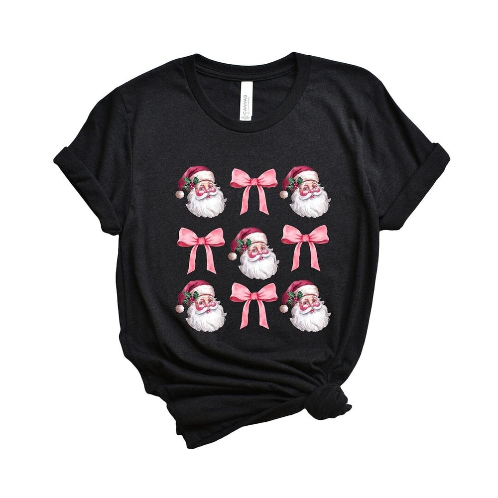 Coquette Santa Chart Short Sleeve Crewnneck Tee