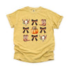 Coquette Western Halloween Chart Garment Dyed Tee