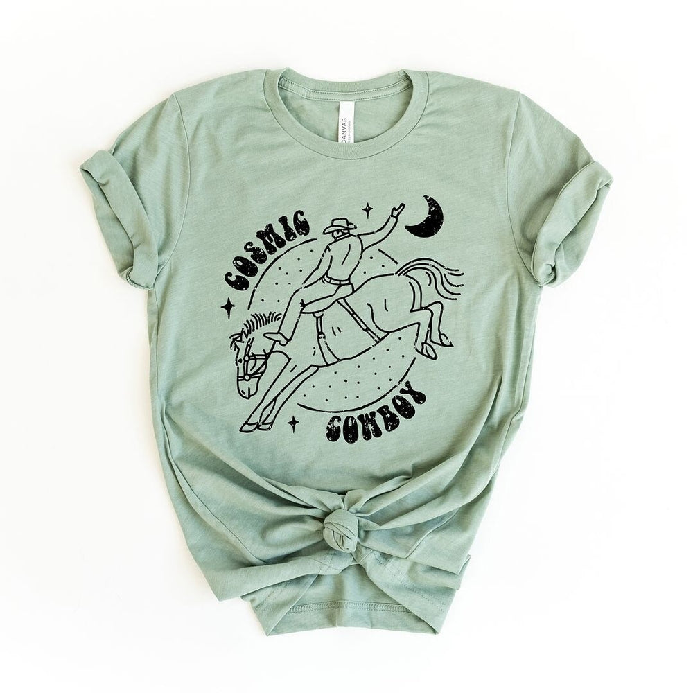 Cosmic Cowboy Short Sleeve Crewnneck Tee