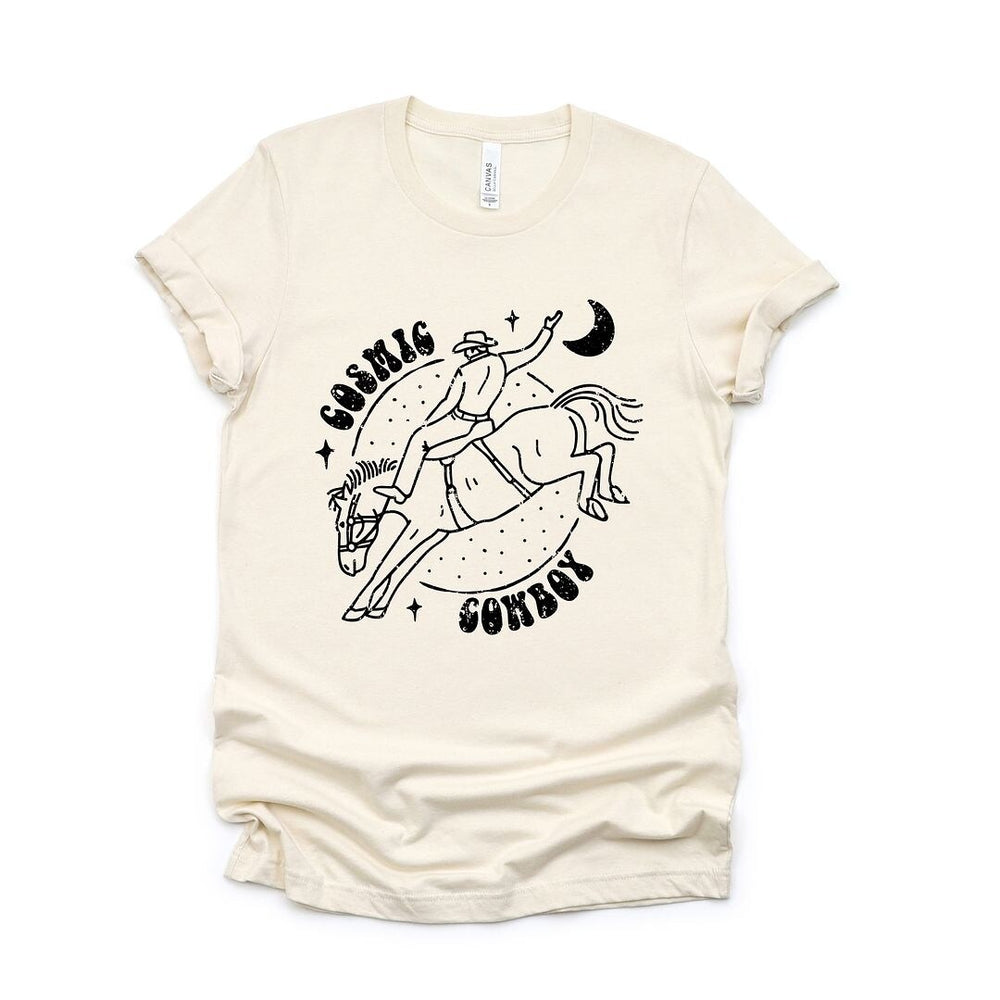 Cosmic Cowboy Short Sleeve Crewnneck Tee