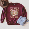 Country Mama Grunge Graphic Sweatshirt