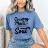 Country Music is Good for the Soul Garment Dyed Tee