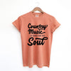 Country Music is Good for the Soul Garment Dyed Tee