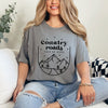 Country Roads Mountains Garment Dyed Tee