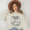 Country Roads Mountains Graphic Sweatshirt