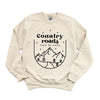 Country Roads Mountains Graphic Sweatshirt