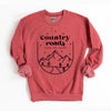 Country Roads Mountains Graphic Sweatshirt