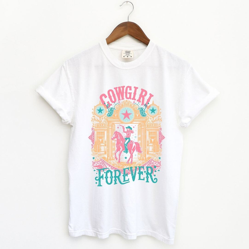 Cowgirl Forever Garment Dyed Tee