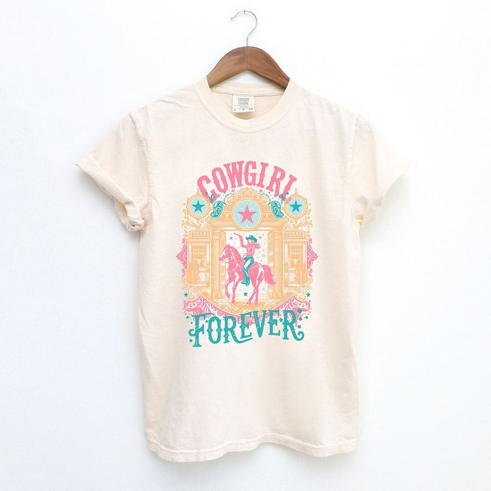 Cowgirl Forever Garment Dyed Tee