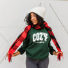 Cozy Vibes Bold Graphic Sweatshirt