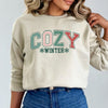 Cozy Winter Varsity Graphic Sweatshirt