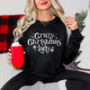 Crazy Christmas Lady Graphic Sweatshirt