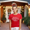 Crazy Christmas Lady Short Sleeve Tee