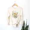 Cream and Gold Bouquet Long Sleeve Tee