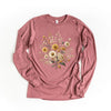 Cream and Gold Bouquet Long Sleeve Tee