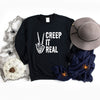 Creep It Real Peace Sweatshirt