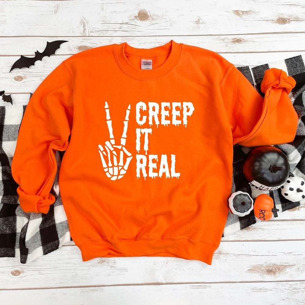 Creep It Real Peace Sweatshirt