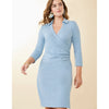 Cristina Wrap Dress May River Blue