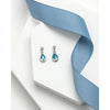 Crystal Dainty Teardrop Drop Earrings