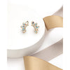 Crystal Marquis Stud Earrings