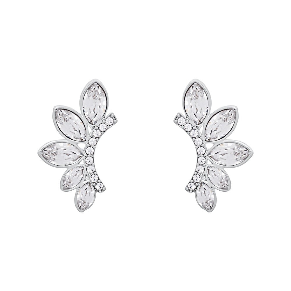 Crystal Marquis Stud Earrings