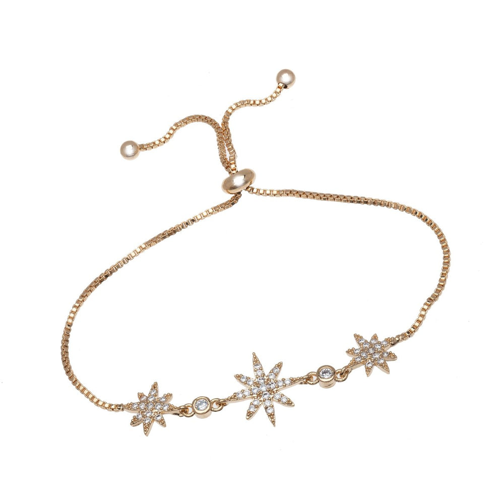 Crystal North Star Adjustable Bracelet