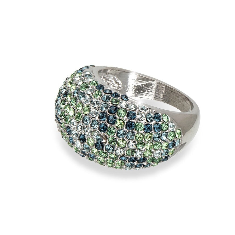 Crystal Pave Dome Statement Ring