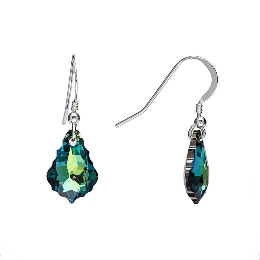 Crystal Pendeloque Drop Earrings