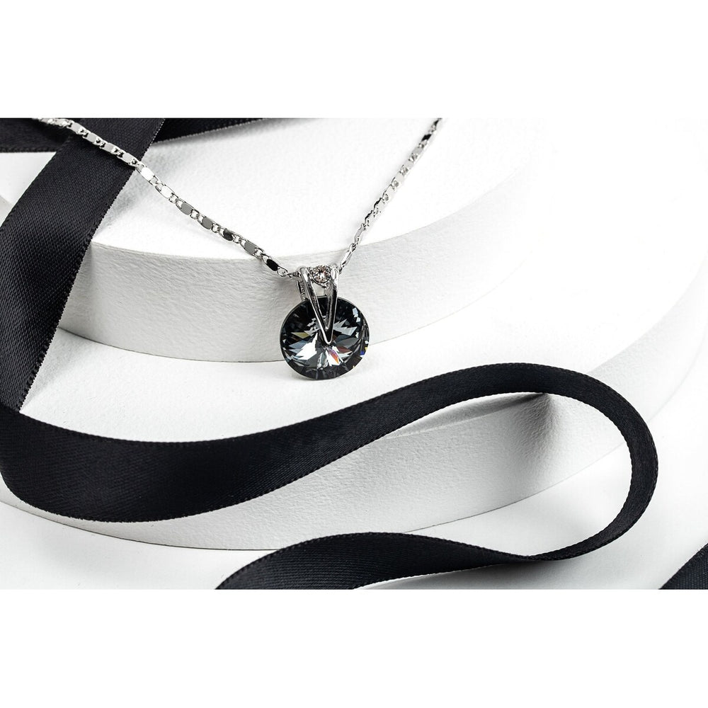 Crystal Rivoli Pendant Necklace