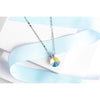 Crystal Rivoli Pendant Necklace