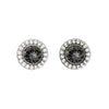 Crystal Two-Way Wear Halo Stud Earrings