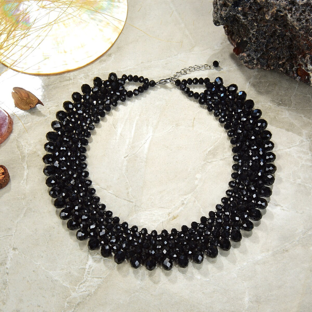 Crystal statement necklace