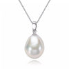 Cultured Pearl & Sterling Silver Baroque Pendant Necklace - White