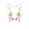 Cupid Drop Earrings