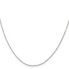 Curata 925 Sterling Silver .6mm Box Chain Necklace Options: 16 18 20 22 24