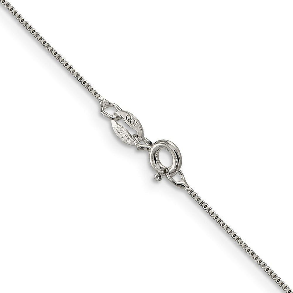 Curata 925 Sterling Silver .6mm Box Chain Necklace Options: 16 18 20 22 24