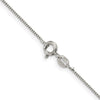 Curata 925 Sterling Silver .8mm Box Chain Necklace Options: 16 18 20 22 24