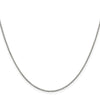 Curata 925 Sterling Silver .90mm Box Chain Necklace Options: 16 18 20 22 24 26 28 30 36