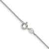 Curata 925 Sterling Silver .90mm Box Chain Necklace Options: 16 18 20 22 24 26 28 30 36