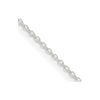 Curata 925 Sterling Silver 0.95mm Cable Chain Necklace Options: 16 18 20 24