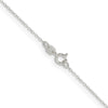 Curata 925 Sterling Silver 0.95mm Cable Chain Necklace Options: 16 18 20 24