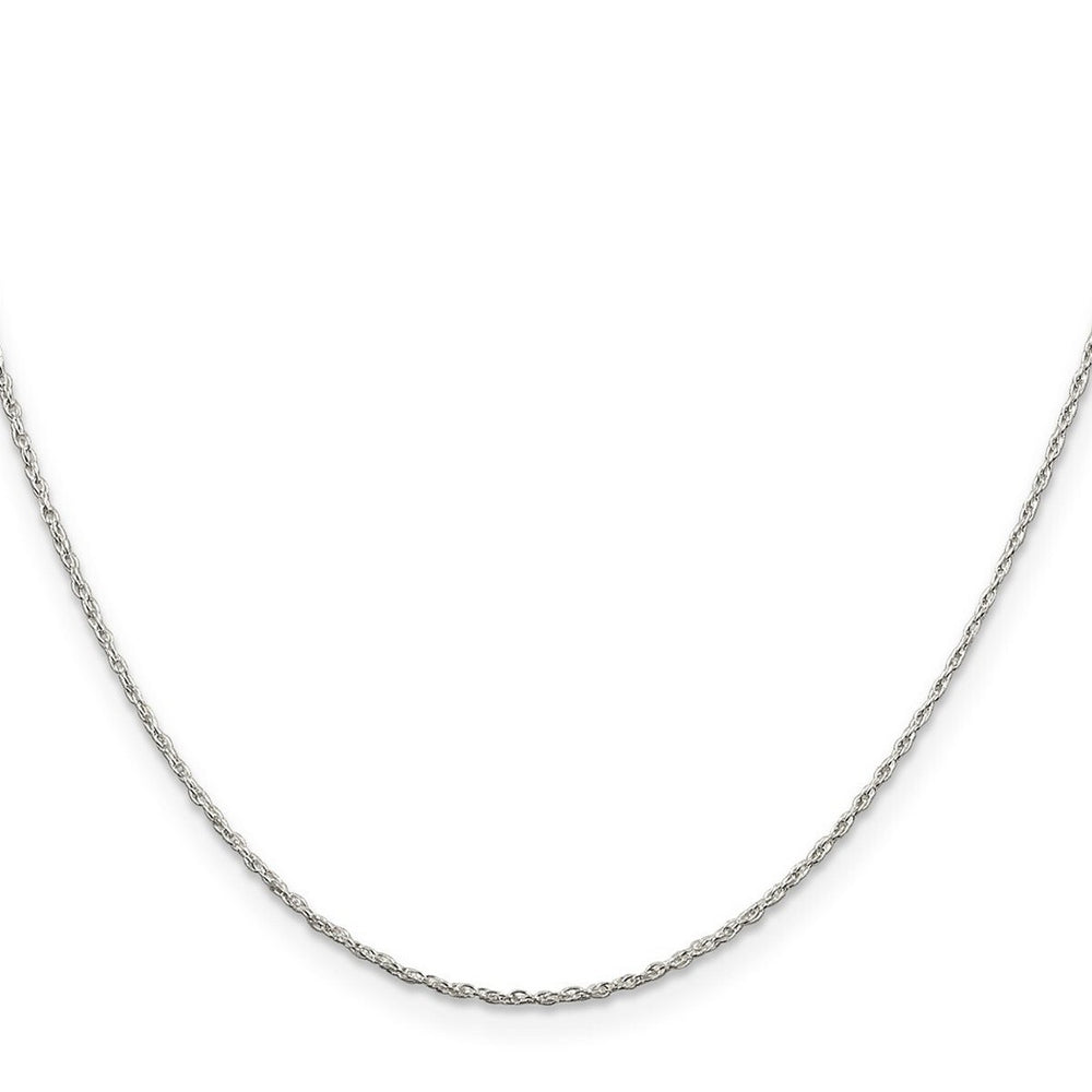 Curata 925 Sterling Silver 1.25mm Round Spiga Chain Necklace Options: 16 18 20 24 30