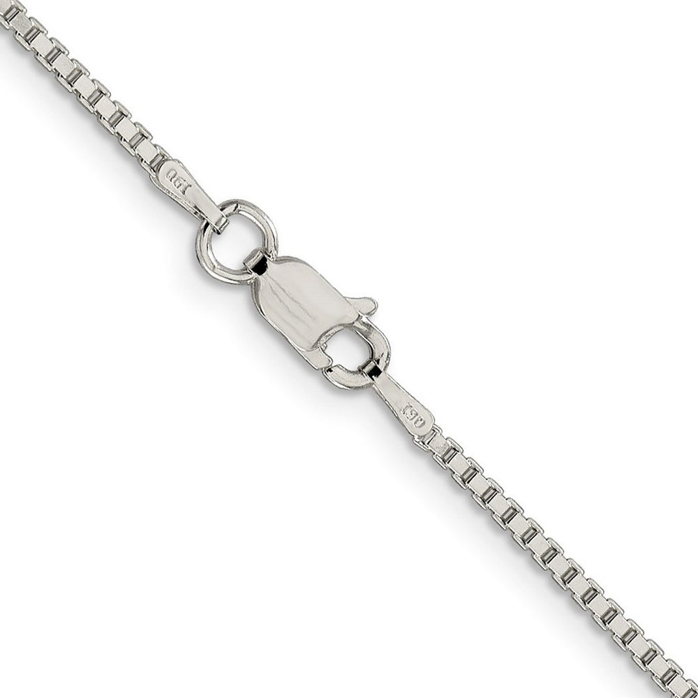 Curata 925 Sterling Silver 1.5mm Box Chain Necklace Options: 16 18 20 22 24 26 28